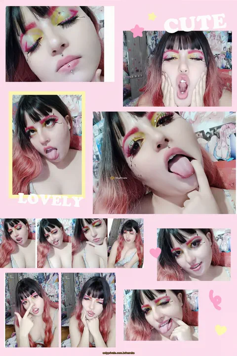 🦄✨ LOOK AT ME, BABYYY~ ✨🦄
🌈 Maquiagem explosiva + carinha de safada = resultado de uma Naru em modo waifu caótica e irresistível 👅
Se isso não é arte, então eu nem sei mais 😤💋

Entre piscadas e linguadas, esse é só um dos vibes que rolam no meu mundinho  💻💗
Lá dentro, rola ainda MAIS: + fotos ousadas, + spoilers picantes, + desafios safadinhos e aquele jeitinho nerd pervertido que só eu sei entregar 🤭💦

💌 E ah... não precisa ser assinante atual pra espiar esse post 0800, mas fica o aviso: quem entra, n quer mais sair🧠🍒
